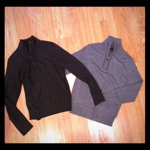 Men’s sz SMALL Banana Republic Sweaters (lot)